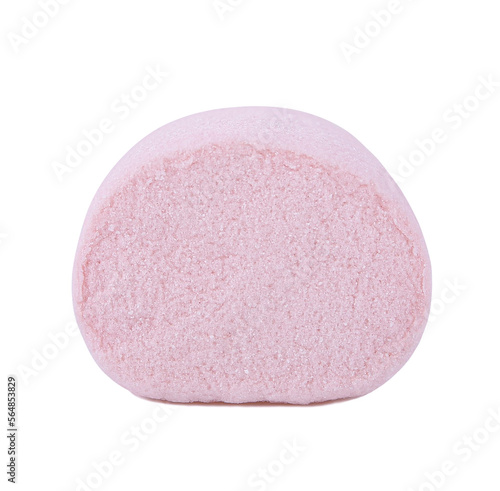 marshmallows isolated on white background.