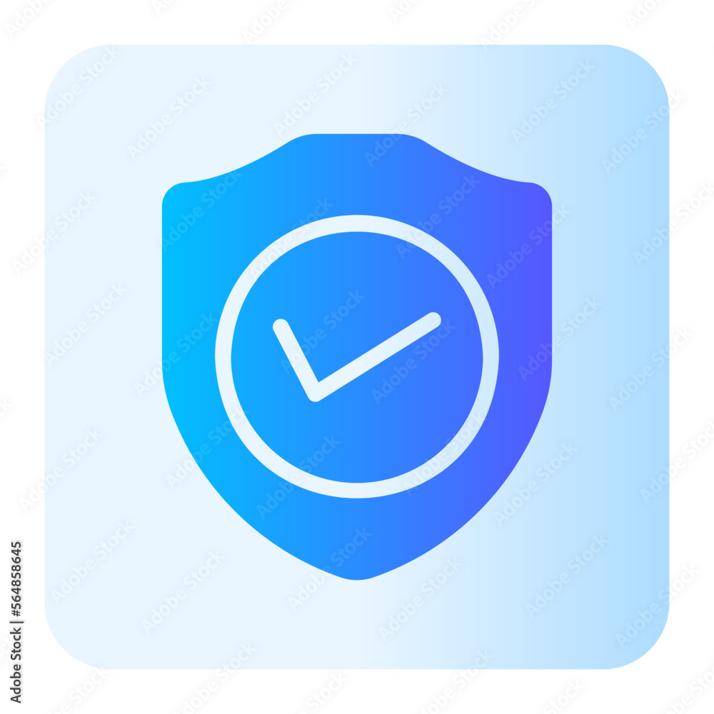 shield gradient icon shield gradient icon