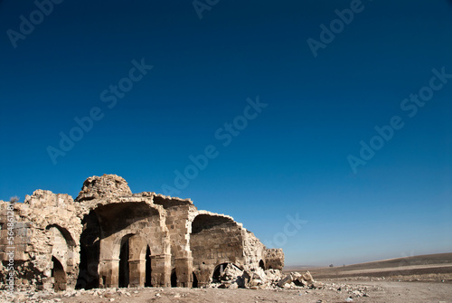 Abandoned Caravansary, Goreme, Turkey photo