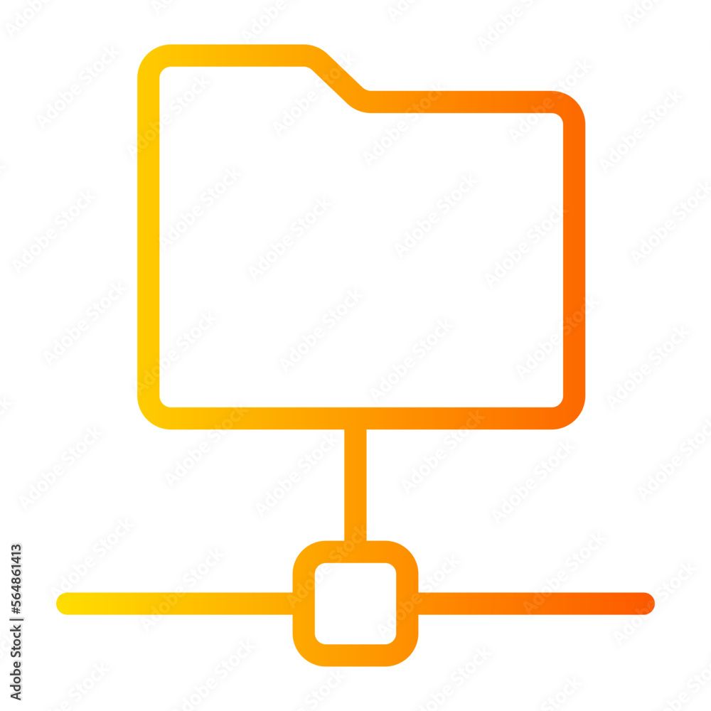 folder gradient icon