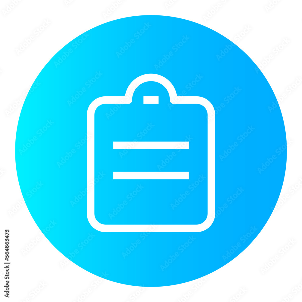 Assignment Circular gradient icon Assignment Circular gradient icon