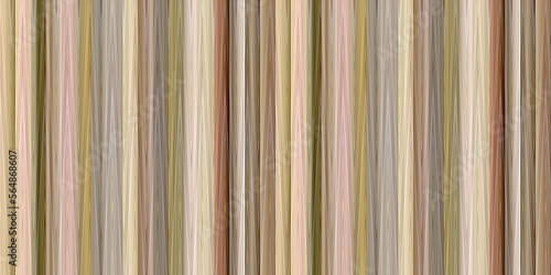 Striped weave in organic texture seamless border. Heathered natural ribbon for cotton fabric. Marl ikat melange 