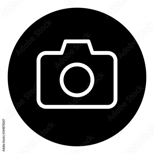 Photography Circular glyph icon