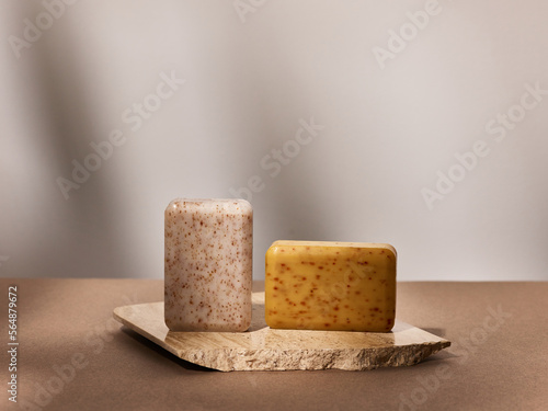 Eco exfoliant soap bars photo