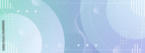 banner background. full color, soft geometry