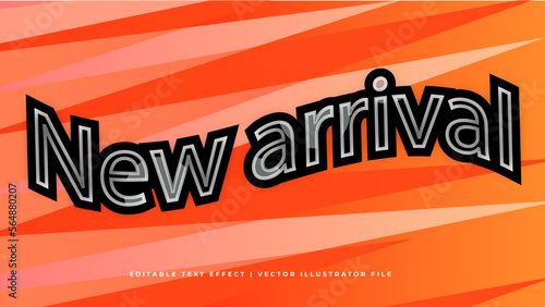 Editable text style effect - Summer theme style.