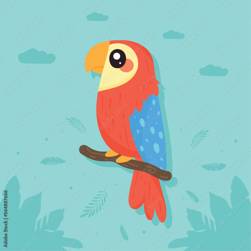 Fototapeta premium little cockatoo bird