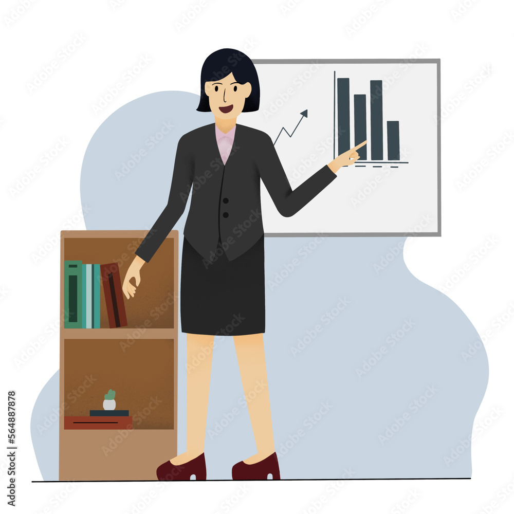 Business Character presentation Business Character presentation