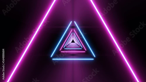 VJ light event particles concert dance game edm music stage party openers titles led neon tunnel background loop photo