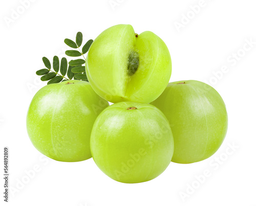 Indian gooseberries on transparent png