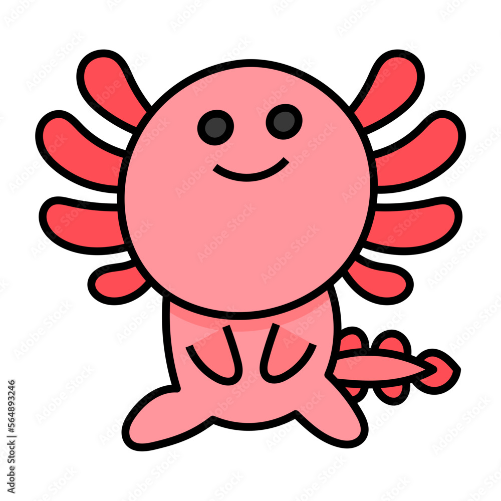 Fototapeta premium AXOLOTL