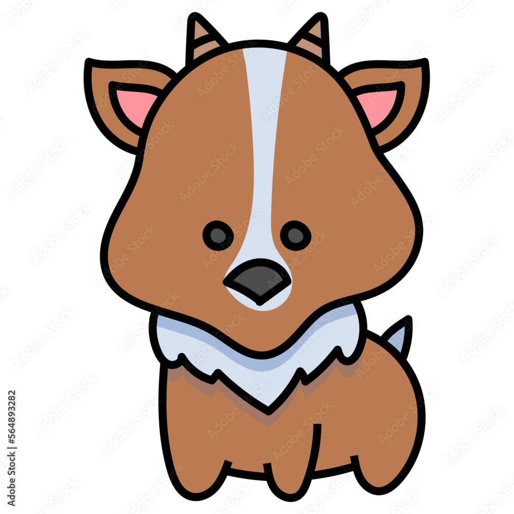 Naklejka premium GOATS