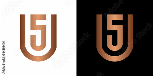 the beautiful  infinity monogram in incredibly luxury and classy style, elegant circular  logo template for a high-end brand personality