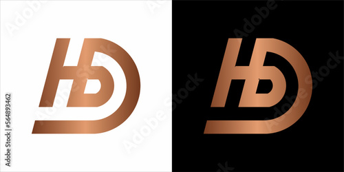 the beautiful  infinity monogram in incredibly luxury and classy style, elegant circular  logo template for a high-end brand personality