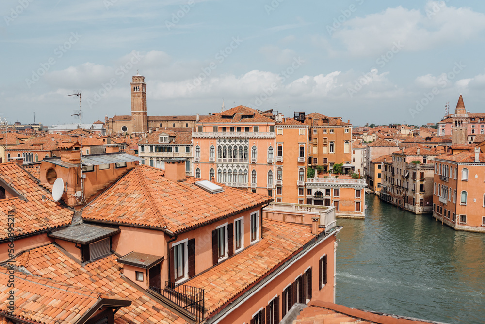 Rooftop view in Venice, Italy Rooftop view in Venice, Italy