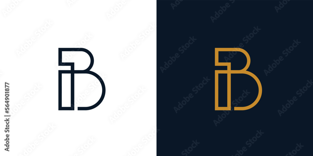 Modern and elegant B logo design 5 Modern and elegant B logo design 5