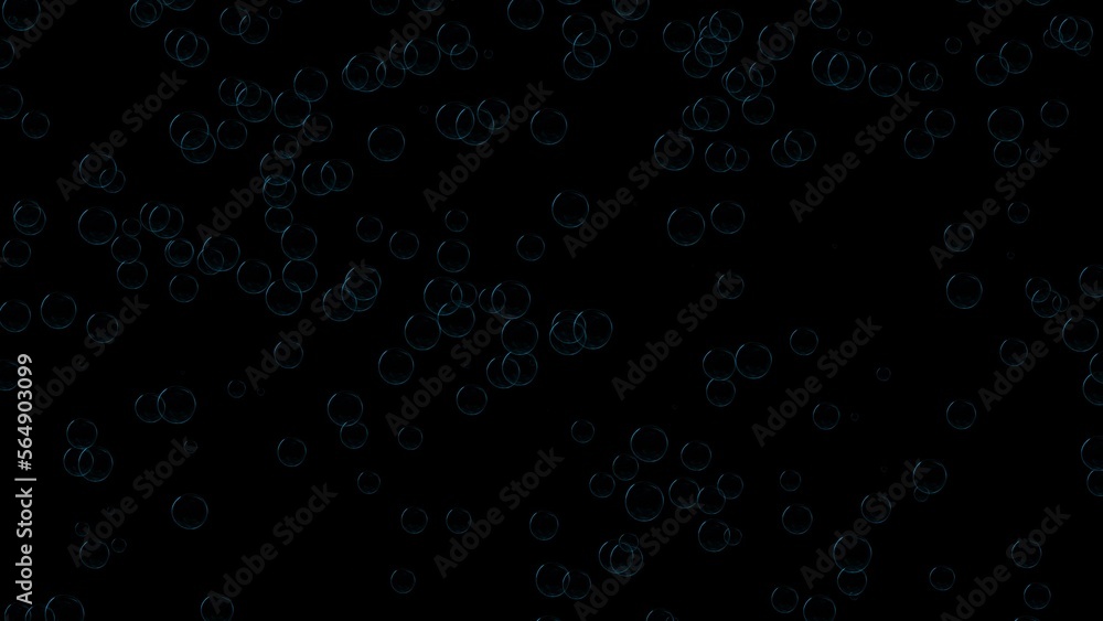 3D blue bubbles constantly rise up on black background. Abstract festive background for advertising, congratulations, text, Mother day, Valentine, Christmas, Birthday. 3D animation. 3D blue bubbles constantly rise up on black background. Abstract festive background for advertising, congratulations, text, Mother day, Valentine, Christmas, Birthday. 3D animation.