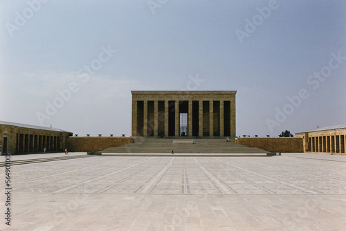 Mausoleum of Mustafa Kemal AtatÃ¼rk in Ankara photo