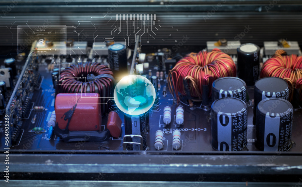 The hologram microchip inside the CPU characterizes the brain ...