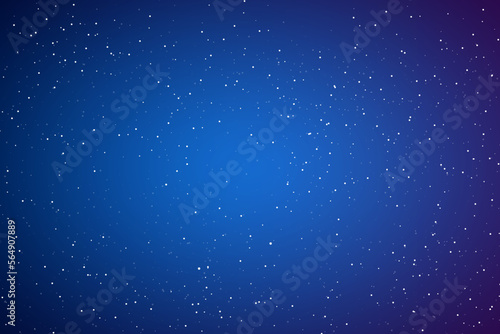 Space background with constellations and galaxy lights.