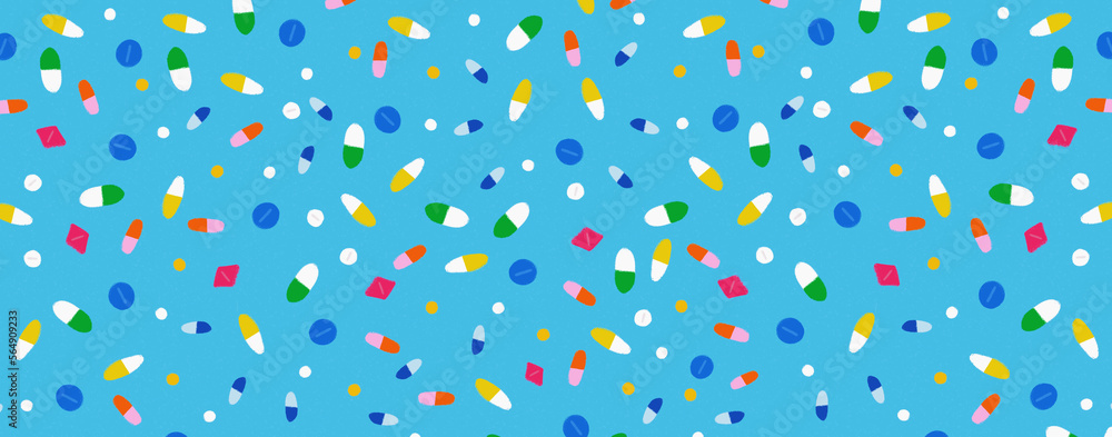 Medicine pills illustration Medicine pills illustration