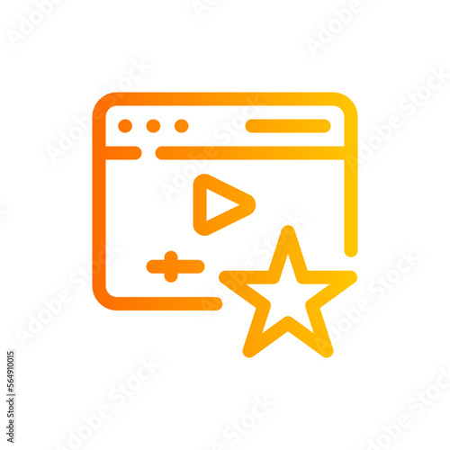 content gradient icon
