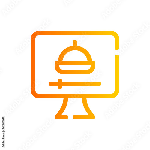 food gradient icon