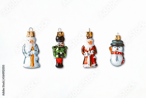 Retro Christmas tree decorations