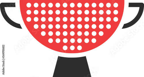 Strainer Vector Icon
