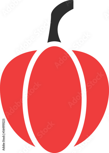 Pepper Vector Icon
