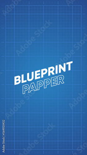 blue print vector background template