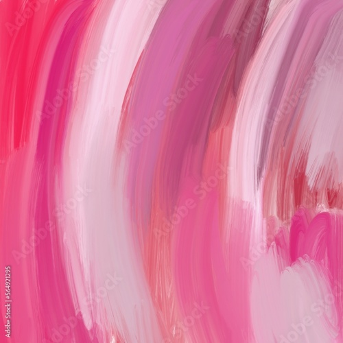 Red Oil Painting Abstract Background 