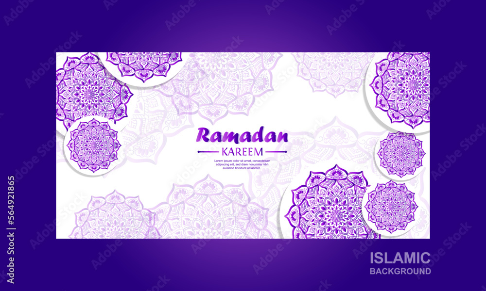 vector ramadan background islamic ramadan template