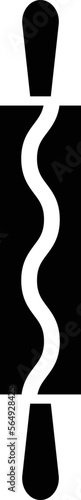 rolling pin Vector Icon
