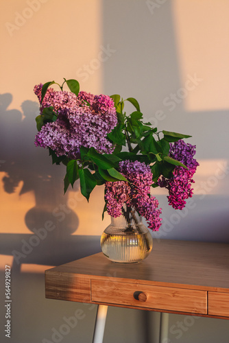 Lilac bouquet photo