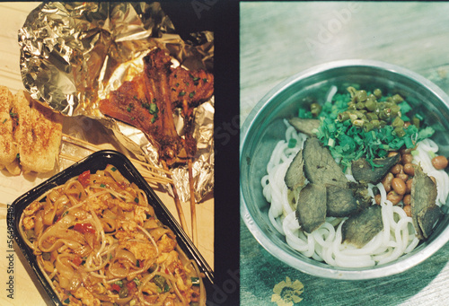 A midnight snack
Mixed Beef Rice Noodles