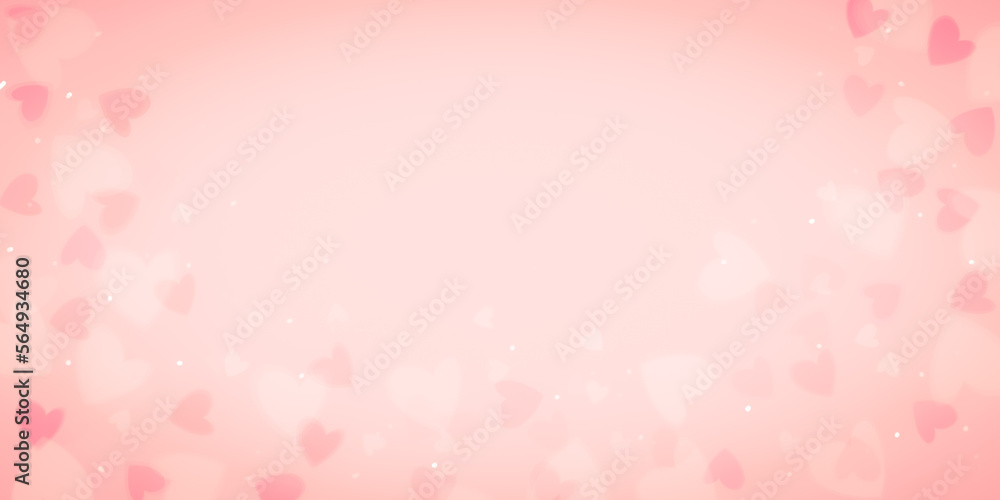 pink background with hearts