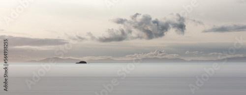 A lone island seaview photo