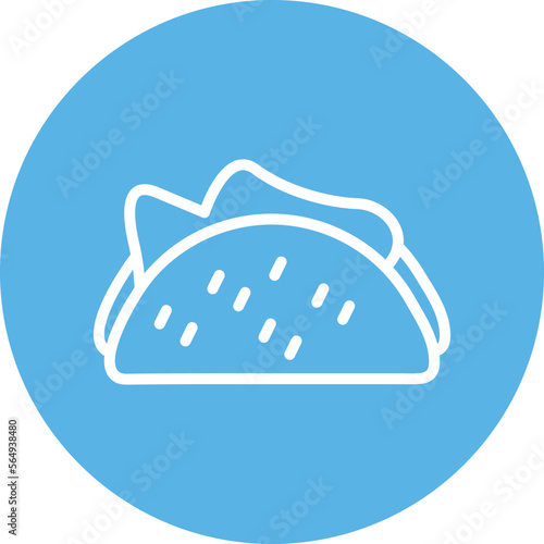 фотографія Taco Vector Icon