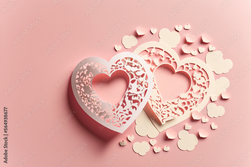 pink heart on a pink background,pink heart