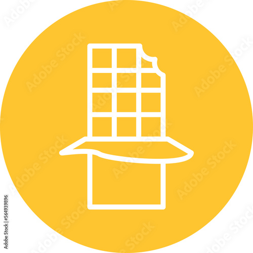 Chocolate  Vector Icon
