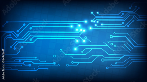 dark blue color Light Abstract Technology background for computer graphic website internet and business. circuit. illustration. digital. infographics