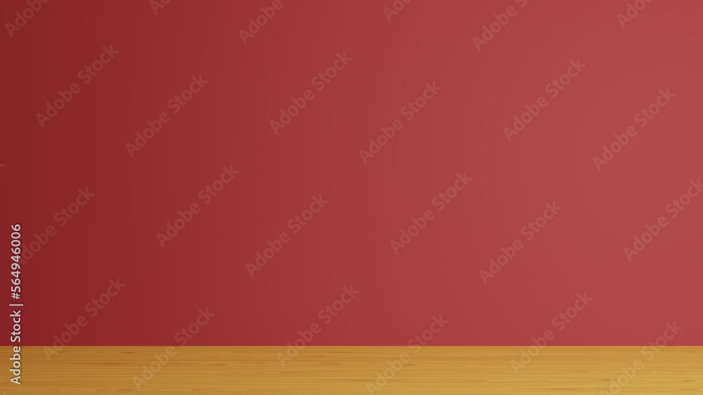 blank red studio use as background.3d rendering. blank red studio use as background.3d rendering.