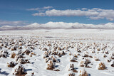 Snowy landscape in Bolivia