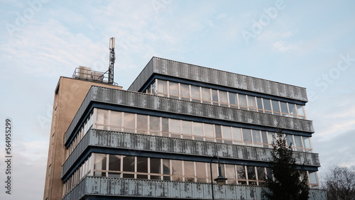 Leerstehendes Bürohaus in Chemnitz 