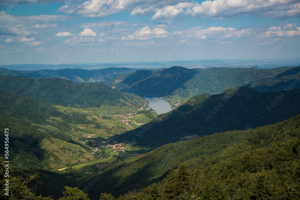 Wachau Spitzer Graben vom Jauerling Wachau Spitzer Graben vom Jauerling