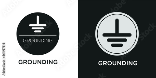 Creative (Grounding) Icon, Vector sign.