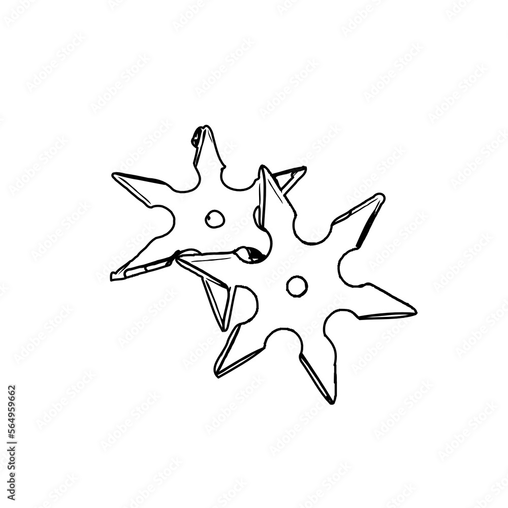 traditional weapon line sketch with transparent background traditional weapon line sketch with transparent background