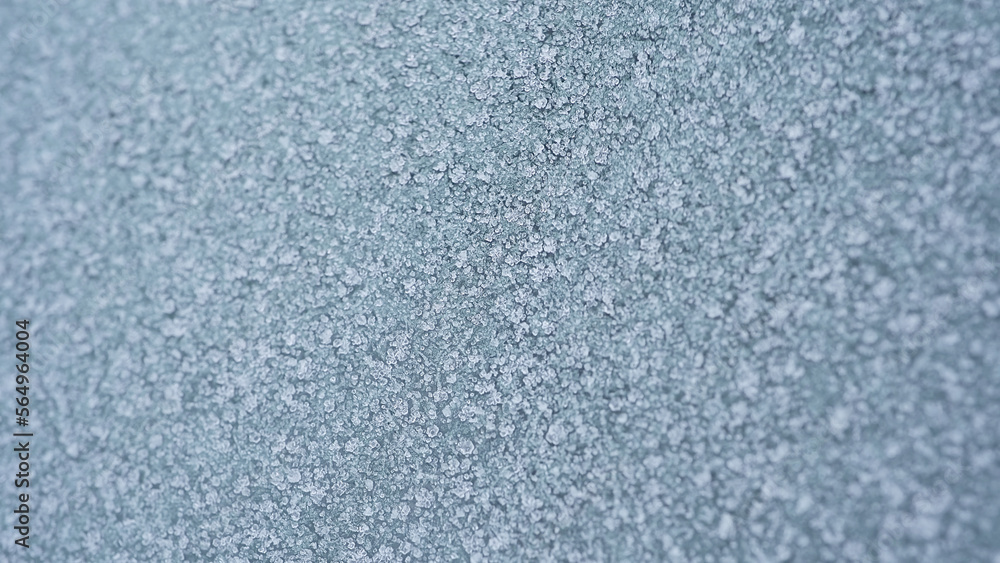 Fototapeta premium cleaning car window from frost