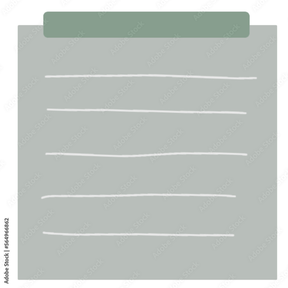 Mini Notes Illustration Mini Notes Illustration